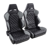 Portseat-Set-Las-Vegas-Artificial-Leather-Black