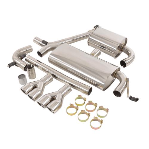 FK Duplex Sports Exhaust Complete System For Audi